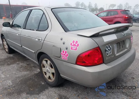 2006 Nissan Sentra 1.8S из США, поврежденный, VIN 3N1CB51D66L480789